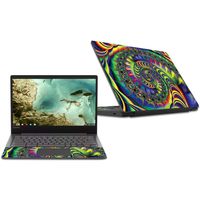 MightySkins Skin Compatible With Lenovo Chromebook S330 (2018) - Acid | Protective, Durable, and Unique Vinyl Decal wrap cover | Easy To Apply, Remove, and Change Styles | Made in the USA