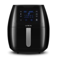 Ultrean 5.8 Quart Air Fryer, Electric Hot Air Fryers Oilless Cooker with 10 Presets, Digital LCD Touch Screen, Nonstick Basket, 1700W, UL Listed