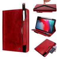 Vacio iPad Pro 11 inch Case,Support Apple Pencil（2rd Gen） Charging Case Lightweight Cover Slim Sleeve Case iPad case Also Fit iPad Pro 11 2018, Red