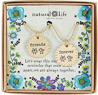 Natural Life Friends Forever Necklace Set One Size Gold Tone