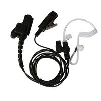 Xunbin Covert Acoustic Tube Earpiece Headset Mic Compatible for Motorola Ht1000 Ht2000 Jt1000