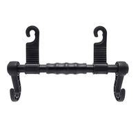 fflowo Universal Car Vehicle Back Seat Headrest Hook Hanger Storage for Purse Grocery Bag Cloth Coat Heavy Duty Purse Hooks