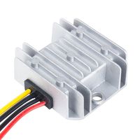 uxcell Uxcell Power Converter Regulator DC 12V/24V Step-Down to DC 5V 10A 50W Waterproof Voltage Convert Transformer
