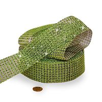 Lime Green Jewel Ribbon 1 1/2" X 9yd