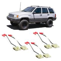 Compatible with Jeep Grand Cherokee 1996-1998 Factory Speaker Replacement Connector Harness Kit