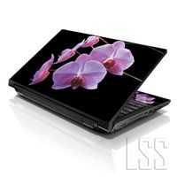 LSS 10 10.2 inch Laptop Skin Cover Compatible with HP Dell Lenovo Apple Asus Acer Compaq - Fits 7" 8" 8.9" 10" 10.2" (2 Wrist Pads Free) Flowers Pattern