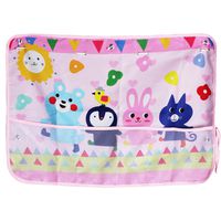 MINI-FACTORY Car Sun Shade for Kid, Universal Fit Car Side Window Shade Curtain UV/Sun Glare Protection for Kids/Baby - Cute Animals (Pink)