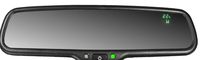 BOYO VTM43TC - Replacement Rear-View Mirror with 4.3" TFT-LCD Backup Camera Monitor, Auto-Dimming and Temperature/Compass Display
