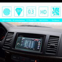 8X-SPEED for Mitsubishi Lancer-ex 8-Inch 175x97mm Car Navigation Screen Protector HD Clarity 9H Tempered Glass Anti-Scratch, in-Dash Media Touch Screen GPS Display Protective Film