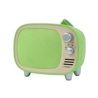 TV1 Multi Function Mini Retro Bluetooth Speaker-Green