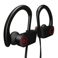 Artlink Wireless Headphones, Wireless Sports Earphones w/Mic IPX7 Waterproof, HD Stereo Sweatproof Earbuds for Gym Running, 7-9 Hrs Playback Noise Cancelling Headsets - Black