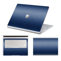 MasiBloom Full Body Protector Decal Skin Laptop Cover Sticker for 13" 13.5 inch Microsoft Surface Book 2 Core i7 Advanced Configuration Version (2017 Released) (for 13.5" Book i7, Decal- Blue)