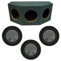Harmony Audio R124 Triple 12" Subwoofer Loaded 1800 Watt Sub Box Enclosure New