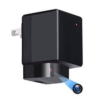 Hidden Spy Camera Wall Charger Mini WiFi 1080P USB Adapter Cam with Remote Viewing HD Covert Wireless Nanny Camera with Motion Detection for Home Office Indoor Security Surveillance