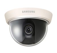 Samsung Techwin Wisenet 600TVL High Resolution Analog Mini Dome Surveillance Security Dome Camera SCD-2010 For Home, Commercial Building, Office (Manufacture Renewed)