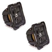 Kicker 11S12L74 x 2 Solobaric L7 Subwoofer Dual 4 Ohm 12" Sub 44L7S124 45L7R124