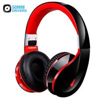 Bluetooth Headphones Wireless Over Ear Headphones with Microphone ausdom Foldable Wired Headphones