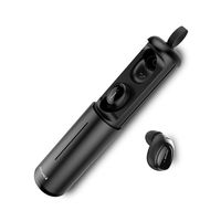 Bluetooth 5.0 Wireless Earbuds AWEI TWS Bluetooth Headphones 20H Playtime 3D Stereo Sound Sweatproof Smallest Cordless Hands-Free Mini Earphones Build-in Mic Noise Reduction for Iphone Samsung Driving