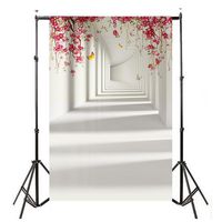 YJYdada Vinyl Wood Wall Floor Photography Studio Prop Backdrop Background 3x5FT (F)