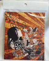 Melbert Microfiber Cleaning Cloth, Made in The USA, Woman with Guitar