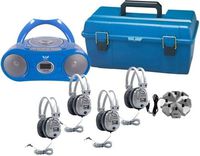 Complete 4 Station CD Listening / Learning Center For Teachers, Students, & Classes - Hamilton LCP/CD385/4SV
