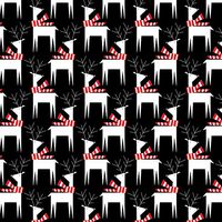 Jillson & Roberts Gift Wrap, Dashing Deer - 1 Jumbo Roll 10ft x 30in (XJ832)