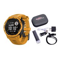 Garmin Instinct Sunburst Clever Training Power Bundle