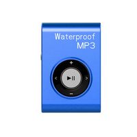 Waterproof MP3 Player for Swimming Sport MIUSUK Clip Design Lossless Audio Format 8GB Memory Waterproof Headphone Inside and FM Radio Function Swim Kit Music Player with Waterproof Earbuds in-Ear