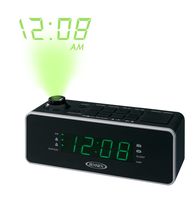 JENSEN JCR-235 Dual Alarm Projection Clock Radio