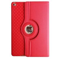 Jennyfly iPad Mini 5 Case, 360 Degree Rotating Multi Typing Angle Hand Free Stand Soft TPU Leather Full Protective Case with Card Slot & Money Pocket for 7.9 inch iPad Mini 4/Mini 5 - Red