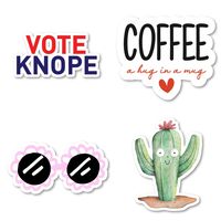 Funny Laptop Stickers Sticker Pack Funny Stickers - 4 Pack - Laptop Stickers - for Laptop, Phone, Tablet Vinyl Decal Sticker (4 Pack) S211278