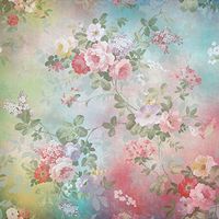 AOFOTO 5x5ft Sweet Graceful Flowers Photography Studio Backdrops Photo Shoot Background Vintage Decor Wallpaper Video Props Girl Kid Baby Newborn Infant Children Artistic Portrait