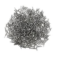 500 Pcs Glasses Spring Hinge Screws Repair Accessories Tools Kit - 2.0x1.4x7.0mm