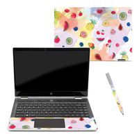Mightyskins Skin Compatible with Hp Pavilion X360 14" (2018) - Fruit Water | Protective, Durable, and Unique Vinyl Decal Wrap Cover | Easy to Apply, Remove, and Change Styles | Made in The USA
