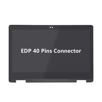 LCDOLED Compatible 13.3 inch FullHD 1080P IPS LED LCD Display Touch Screen Digitizer Assembly + Bezel for Dell Inspiron 13 7368 7378 (40 Pins Connector, NOT for LP133WF2/NV133FHM-N45/N133HCE-EAA)