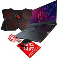 ASUS ROG Strix Hero III G731GW-XB74 Essential (i7-9750H, 16GB RAM, 1TB NVMe SSD, NVIDIA RTX 2070 8GB, 17.3" Full HD 144Hz 3ms, Windows 10 Pro) VR Ready Gaming Laptop