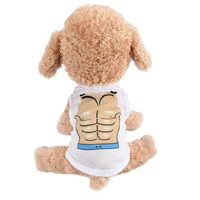 Howstar Pet Shirt, Soft Puppy Pet Vest Summer Sweatshirt Printed Dog Clothes Cute T Shirt for Dog (B, S)