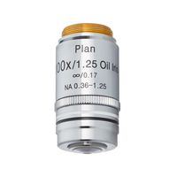 AmScope 100X (Oil) Infinity-Corrected Darkfield Microscope Plan Objective w/Iris