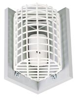 Safety Technology International, Inc. STI-9619 Motion Detector Damage Stopper, Corner Mount, Protective Coated Steel Wire Guard