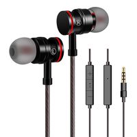 Earphones, in Ear Headphones, Earbuds with Microphone and Volume Control, Wired Headphones Stereo Sound for Samsung Smartphones and Tablets 3.5mm Audio Plug