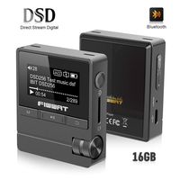 MP3 Player with Bluetooth 4.0 and Clips, 16GB HiFi Lossless Music MP3 Player,Small Portable Sports High Resolution Audio Player,Support up to 256GB