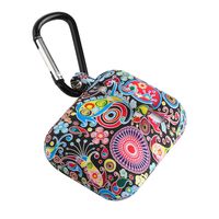 Norbairp Compatible for Airpods 1&2 Case,360¡ã Shockproof Silicone Case Cover,Portable& Equiped with Keychain