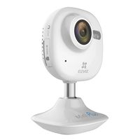 EZVIZ Mini Plus CV-200 Indoor Day & Night 1080p Wi-Fi Cloud Camera with 16GB microSD Card, 2.8mm Fixed Lens, 30 fps, White