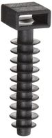 Morris Products 20348 Wall Plug Mounts, 0.38" Width Acceptance (Pack of 100)