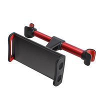 Car Headrest Mount for Tablet Holder Bracket for iPad Pro 9.7, 10.5, Air mini 2 3 4,E-reader, Amazon Kindle Fire,Cell Phone and Tablets (Red)
