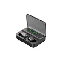 Wireless Earbuds TOA F9 Comfort Design 5.0 True Wireless IPX7 Waterproof Bluetooth Earbuds, Built-in Microphone, S" bass HI-FI Stereo Wireless Headphones, Digital LED Digital, for iOS and Android