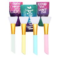 Silicon Epoxy Brushes Set for Making Epoxy Glitter Tumblers, Reusable Flexible Epoxy Application Sticks for Spreading an Even Coat of Epoxy Resin on Tumblers and Cups (Pack of 4)