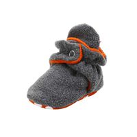 Axinke Infants Winter Warm Soft Comfy Cotton Crib Shoes Ankle Boots (6-12 Months, Orange 2)