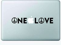One Love for Laptop Decal Sticker Vinyl Art Bob Marley