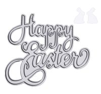 Easter Cutting Dies for DIY Scrapbook Supplies Metal Die Cuts for Card Making DIY Scrapbooking and Embossing Paper Craft
